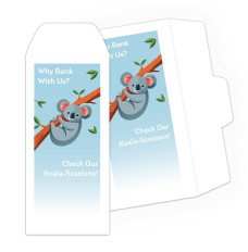 Koala-Fications - Full Color Pre-Designed Drive Up Envelope