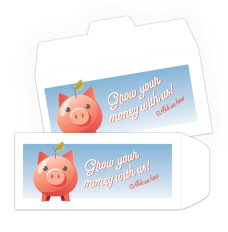 Ask Us How To Grow - Full Color Pre-Designed Drive Up Envelope