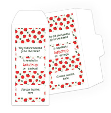 Tomato Bank - Full Color Pre-Designed Drive Up Envelope