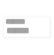 Self-Sealing, 8-5/8W x 3-5/8H Double Window Check Envelopes - Pensoft Software