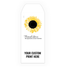 Thank You Sunflower - Add a 1-Color Logo - Drive Up Envelopes (500/Box)