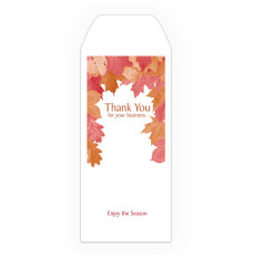 Thank You - Autumn Leaves - Drive Up Envelopes (500/Box)
