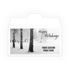 Holiday Drive Up Envelope - Happy Holidays - w/1-Color Imprint