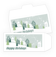 2 Color Pre-Designed Drive Up Envelope - Town - main