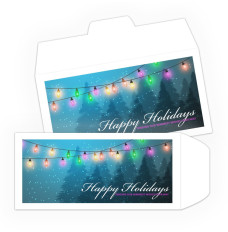 Full Color Pre-Designed Drive Up Envelope - Happy Holidays 