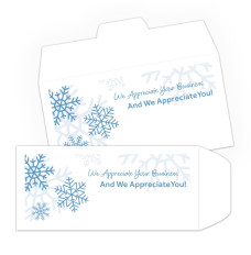 Winter Appreciation DUE - 1 Color Pre-Designed Drive Up Envelope