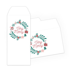 Drive Up Envelope - Very Merry - 2-Color Design hero