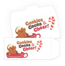 Drive Up Envelope - Cookies, Cocoa and Cheer - Full Color Design hero