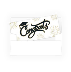 Currency Gift Envelope - Congrats Grad - Ready-to-Ship hero