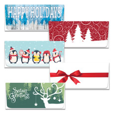 Rustic Holiday Christmas Money Envelope Variety Pack