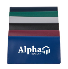 Custom 1C Imprinted Vinyl Checkbook Covers – Quick Ship