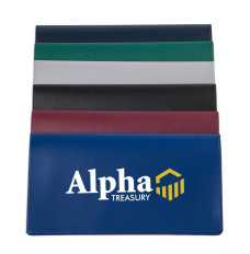Custom 2C Imprinted Vinyl Checkbook Covers – Quick Ship