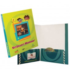 Capacity Folder w/ Expandable Pockets - 9-7/8W x 11-3/4H - Four Color Process