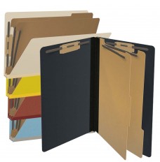 Legal Size Classification Folders - Two Dividers (10-pack)