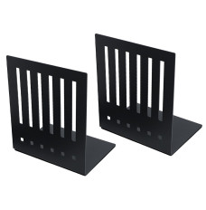 STEELMASTER 6" Heavy Duty Metal Bookends hero