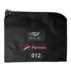 Full-Color Imprinted - 19W x 15H Laminated Nylon Locking Deposit Bags