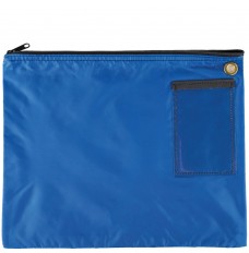 Royal Blue 200D Nylon Zipper Bags - 18W x 14H