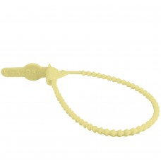 8-1/4 in.Yellow Plastic Numbered Security Seals
