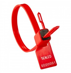 Red Heavy-duty Security Seals - 110 lbs Breaking Strength