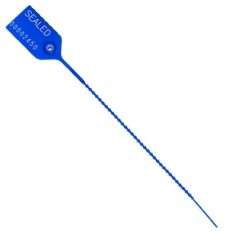 8 in. Pull Tight Security Seal - Blue - Consecutively Numbered