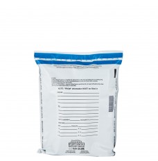 Ultima Blue® White Deposit Bags with External Pocket - 12W x 16H - Case of 500