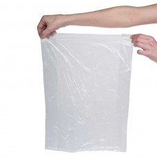 10W x 24H x 8D - Clear Trash Can Liner - 4 Gallon - Case of 1000