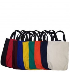13-1/2W x 15H 10 oz. Cotton Canvas Tote Bags