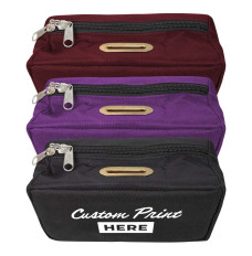 Custom 1000 Denier Nylon Security Tip Belt Bags - 8W x 4H x 3D hero