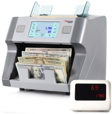 Cassida 8800R premium single pocket currency discriminator Business-Grade mixed denomination money counter with display 