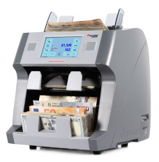 Cassida 9900R Premium Two Pocket Currency Discriminator Bank-Grade Mixed Denomination Money Counter 