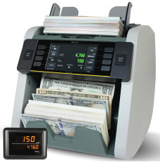 Domino V2 Mixed Bill Counter with Advanced Counterfeit Detection