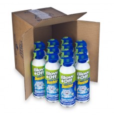 Blow Off - Canned Air 10 oz cans - pack of 12 in cardboard box
