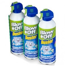 Blow Off - Canned Air 10 oz cans - Pack of 3 
