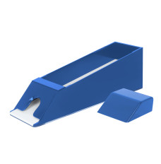 Blackjack Dealer Shoe, 8 Deck Capacity, Solid Blue