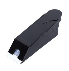 Baccarat Card Dealing Shoe, Solid Black Shoe