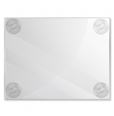 Glass Mount Clear Acrylic Sign Holder 11 x 8.5