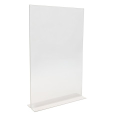 Acrylic Tabletop Sign Holder for 11 x 17 Signs