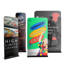 EuroFit Fabric Banner Display Kit available in multiple size options