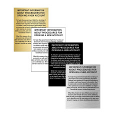 Patriot Act 2018 - 11W x 14H Wall Sign