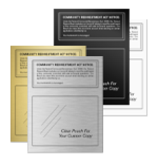 Community Reinvestment Act (Federal Reserve) 11W x 14H Wall Sign