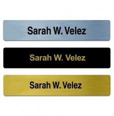 Magnetic Nameplate Insert 8-11/16W x 1-3/4H - Radius Corners - 8-11/16W x 1-3/4H