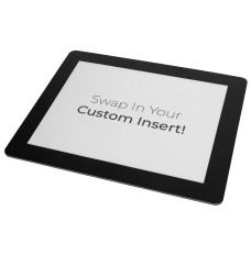 13.25 x 10.75 Black Counter Mat with Side Insert