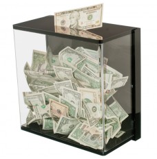 Clear Acrylic | Large Locking Tip Box | Toke Box