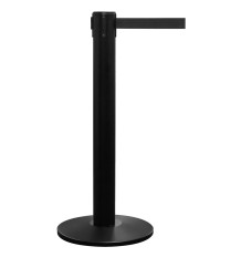 QueuePro 400 Retractable Belt Post, 20 ft. - 35 ft. length