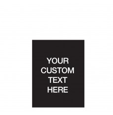 Custom Message Acrylic Sign Inserts