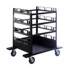Horizontal Post Storage Cart - 12 post capacity