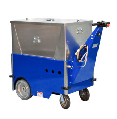 Powered Convertible Fill Cart w/ 2 drop-in doors & locking lid - Model PC-720D