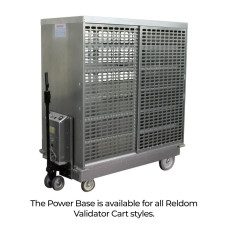 Self-Powered Bill Validator Drop Cart - Model PSC-140 with 2 Hinged Locking Doors