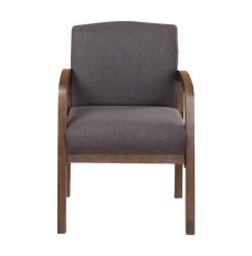 Contemporary Accent Guest Chair w/ Driftwood Legs