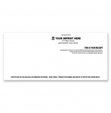 Not Avail/Immediate Withdrawal - Teller Receipt 6W x 2-3/4H